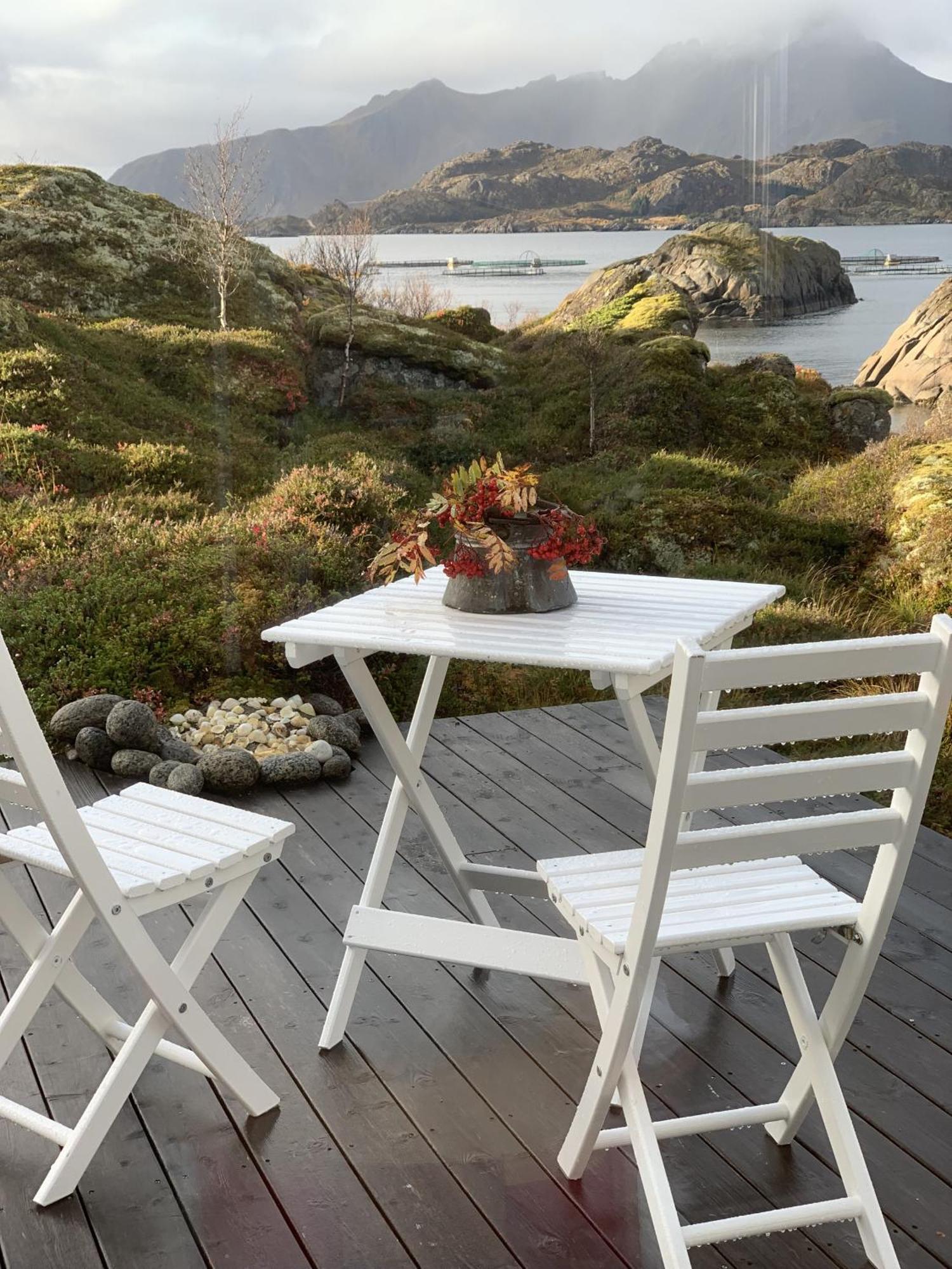 Unique Private Cabin In Lofoten Leknes Exterior photo