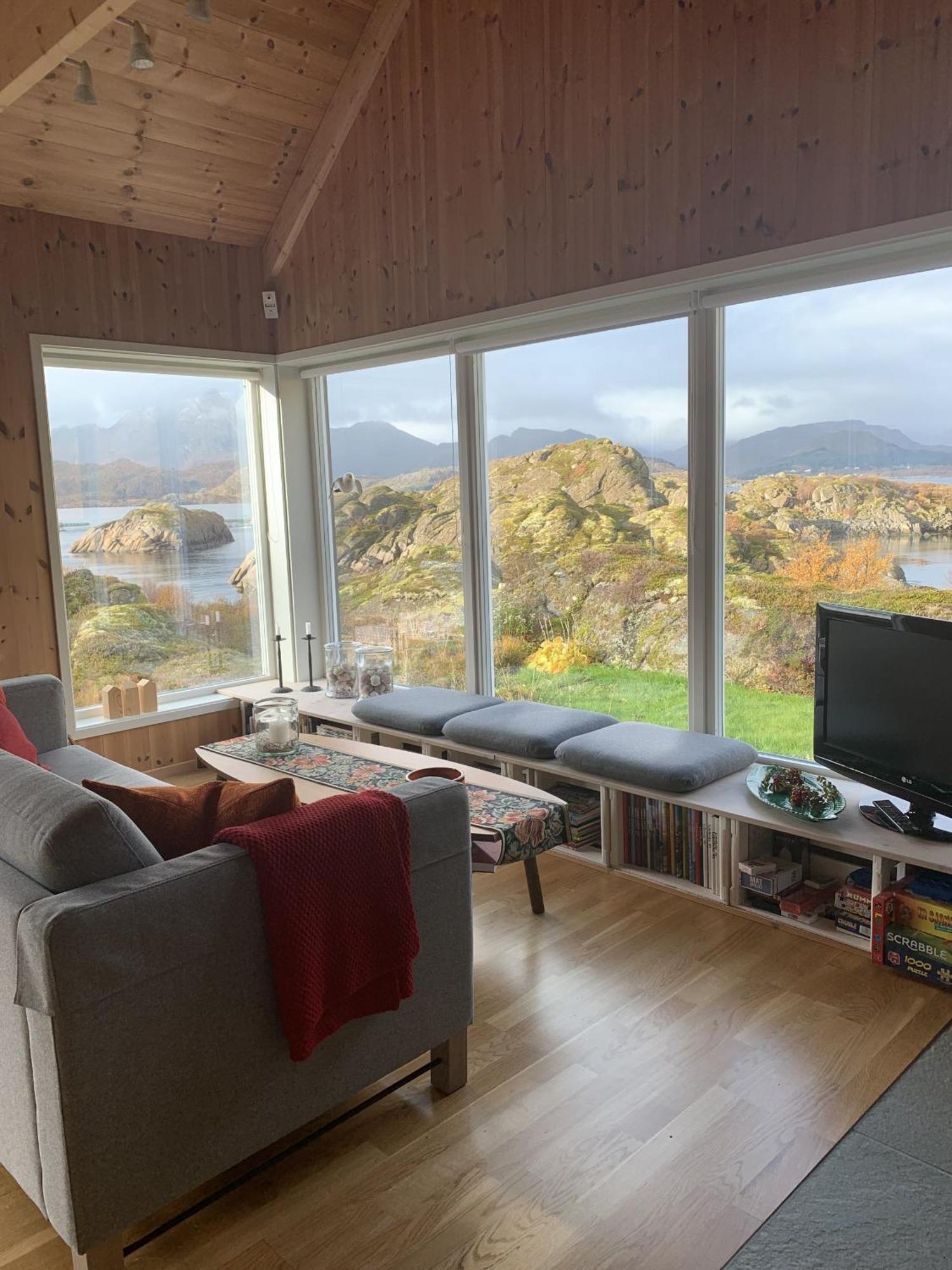 Unique Private Cabin In Lofoten Leknes Exterior photo