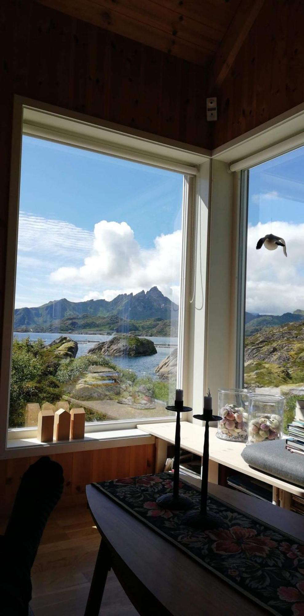 Unique Private Cabin In Lofoten Leknes Exterior photo